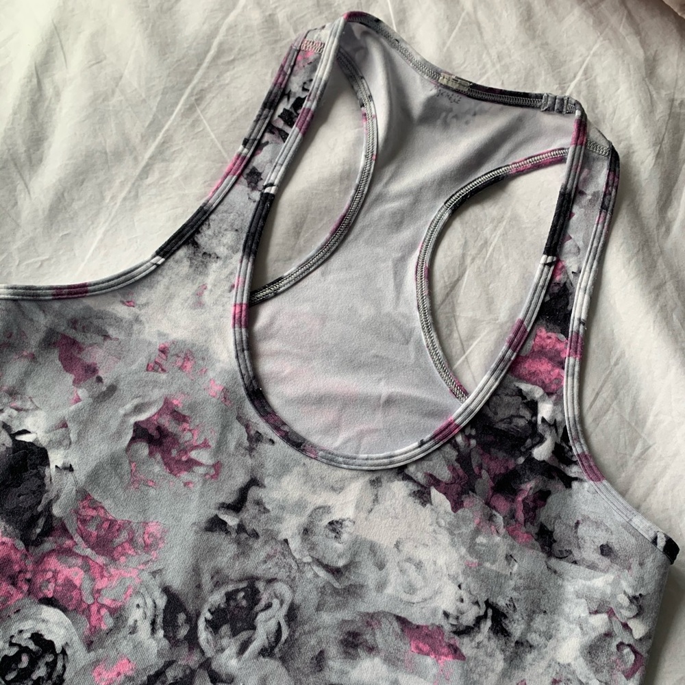 Lululemon Racerback Floral Tank - Picture 3 of 5